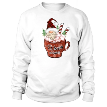 Hot Cocoa Warm Wishes Christmas Sweatshirt