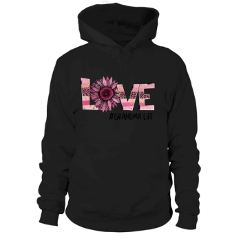 Love Grandma Life Sublimation Hoodies