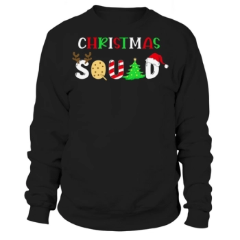 Christmas Squad Xmas Writing Sweatshirt