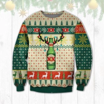Dos Equis XX Beer Horn Ugly Sweater Christmas