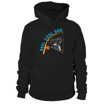 Father's Day Reel Cool Dad Hoodies