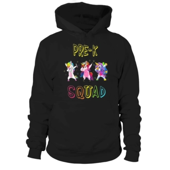 PreK Squad Team PreK Teacher Back To School Hoodies