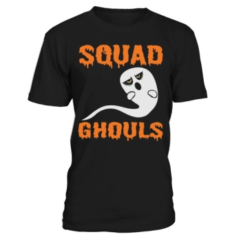 Squad Ghouls Funny Ghost Halloween Shirt