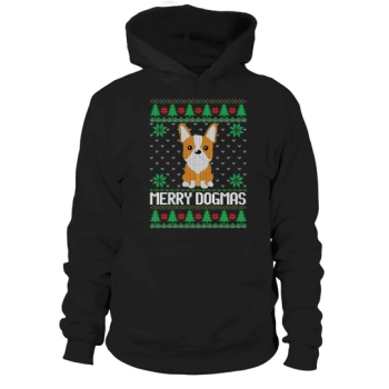 Merry Dogmas Ugly Christmas Hoodies