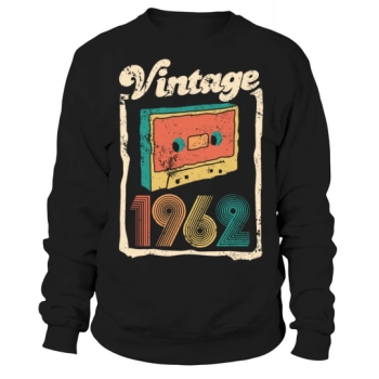 Vintage 1962 - 60 Years Old - 60th Birthday Gift Sweatshirt