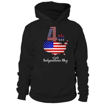 4th of July Independence Day Hoodies