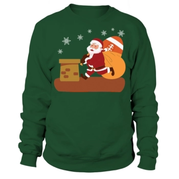 Christmas Sport Santa Gift American Football Sweatshirt