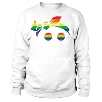 LGBT Mama Bear Gay Pride Sweatshirt