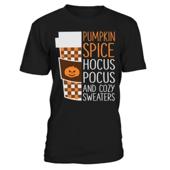 Pumpkin Spice Hocus Pocus And Cozy Sweater Halloween