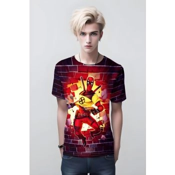 Deadpool Superhero Shirt - Merc with a Mouth and a Passion for Red