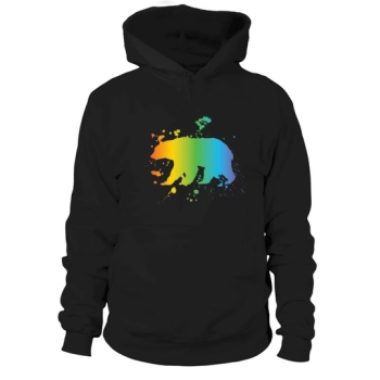 LGBT Pride Bear Hoodies