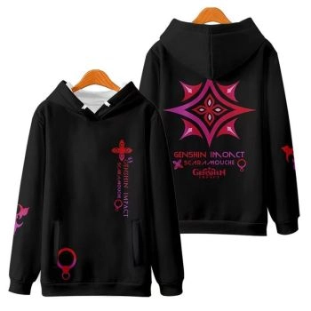  Genshin Impact Scaramouche Anime Hoodie