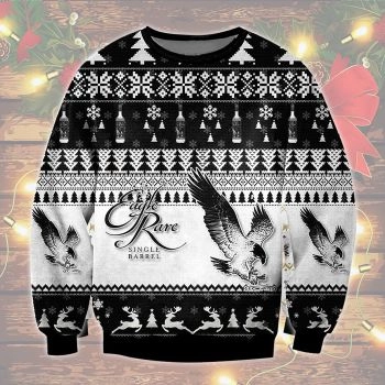 Eagle Rare Single Barrel Ugly Sweater Christmas Tshirt Hoodie Apparel,Christmas Ugly Sweater
