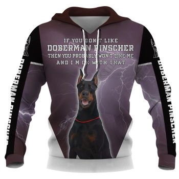 Pretty And Vintage  Purple Dog Pattern Animals Hoodie