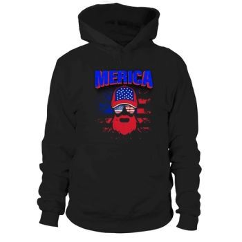 Merica Independence Day 4th Of July Hoodies