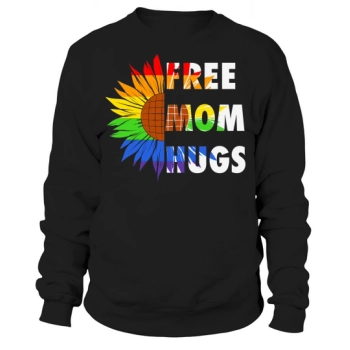 Free Mom Hugs Pride LGBT Sweatshirt