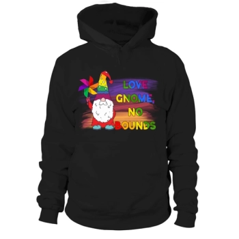 Love Gnome No Bound LGBT Hoodies