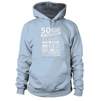 50th Birthday Happy 50 Years Hoodies