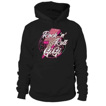 Rock N Roll Gigi Sublimation Hoodies