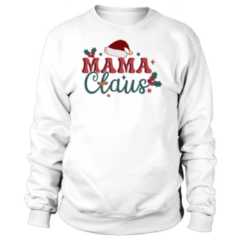 Mama Claus Retro Christmas Mom Gift for Christmas Sweatshirt