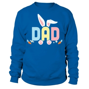 DAD Easter Bunny Ears Sweatshirt