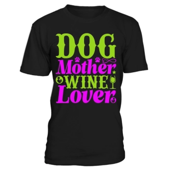 Dog Mom Wine Lover