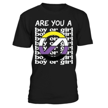 Nonbinary Pride Flag Are You a Boy or a Girl?