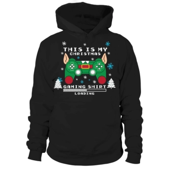 This is my Christmas Gaming Loading Hoodies