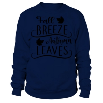 Fall Breeze Autumn Leaves Sweatshirt