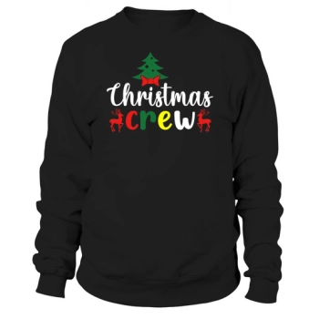 Christmas Crew Christmas Design Sweatshirt