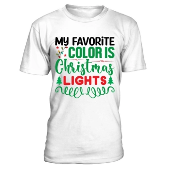 My favorite color is Christmas lights