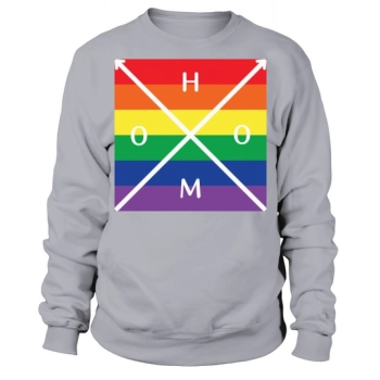 Homo Gay Pride Arrows Tank Sweatshirt