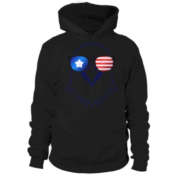 4th July American Eagle Flag Hoodies