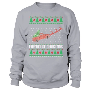 Farmhouse Christmas Ugly Sweatshirt