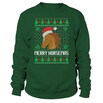 Merry Horsemas Ugly Christmas Sweatshirt