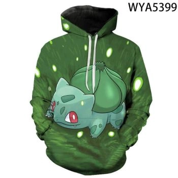Fashion Casual Pokemon Hoodies &#8211; 3D Printed Sweatshirts Pullover