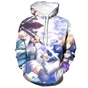 Fate Stay Night 3D Printed Hoodies &#8211; Fashion Hooded Sweatshirt
