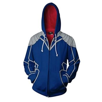 Fate Stay Night Hoodies &#8211; Shirou Emiya Saber Zipper Hooded Jacket