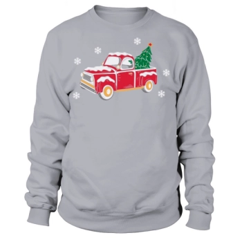 Christmas Object Xmas Car with Sweatshirt