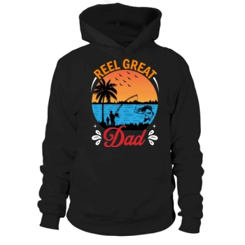 Reel great dad Hoodies