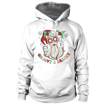 Hippie Christmas Groovy and Bright Hoodies