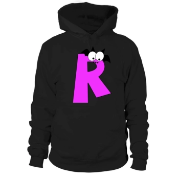 Halloween Alphabet Clipart R Hoodies