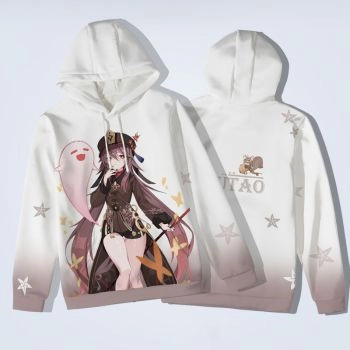 Exquisite Genshin Impact Hutao Anime Hoodie