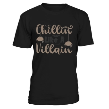 Chillin Like A Villain Halloween Shirt