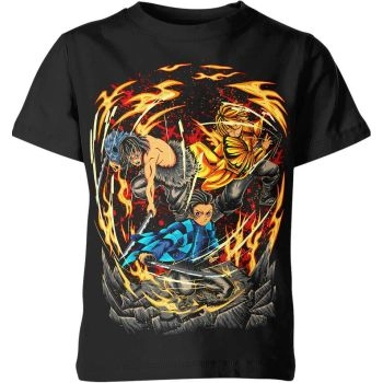 Pitch-Black Shadow Demon Slayer Shirt - High-Quality and Mysterious