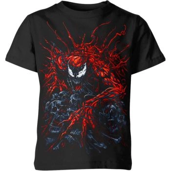 Black Carnage Blood Splatter Shirt - Show Your Dark Side with a Gruesome Design