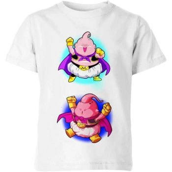 Pure White Majin Buu From Dragon Ball Z Shirt