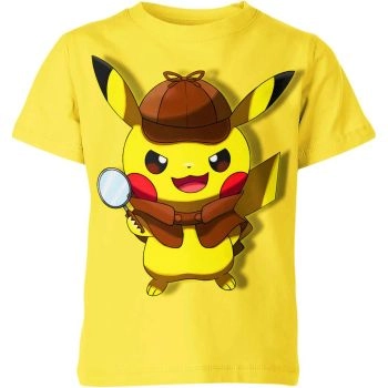 Detective Pikachu Holmes DQS Shirt