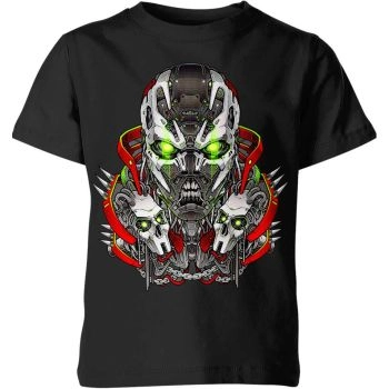 Ignite Your Style with Trendy and Easy-going Black Spawn Fire T-Shirt