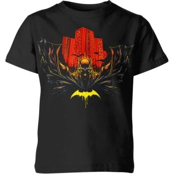 Batman: Grey Comic Style T-Shirt - Comfortable Fit for a Casual and Stylish Look